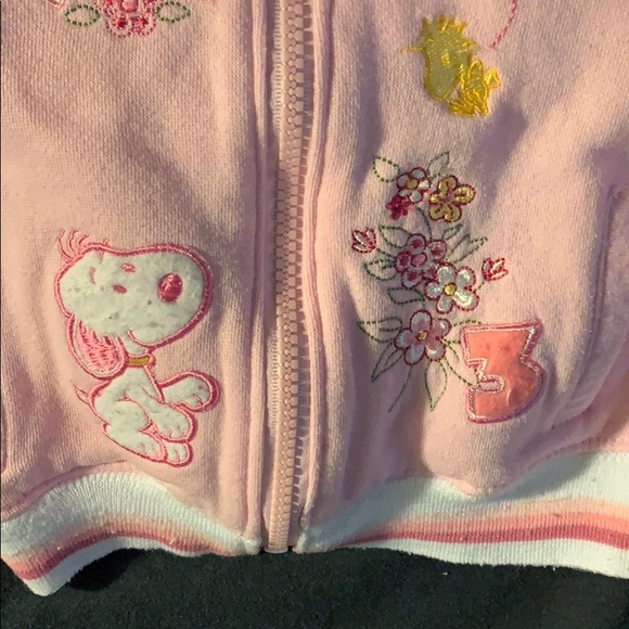 3-6 M Infant Pink Hoodie - Picture 2 of 3